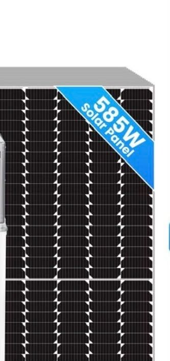 Solar Panels 585Watts