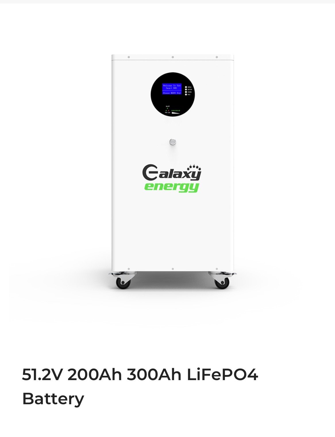 Lithium Battery 51.2VDC 320AH